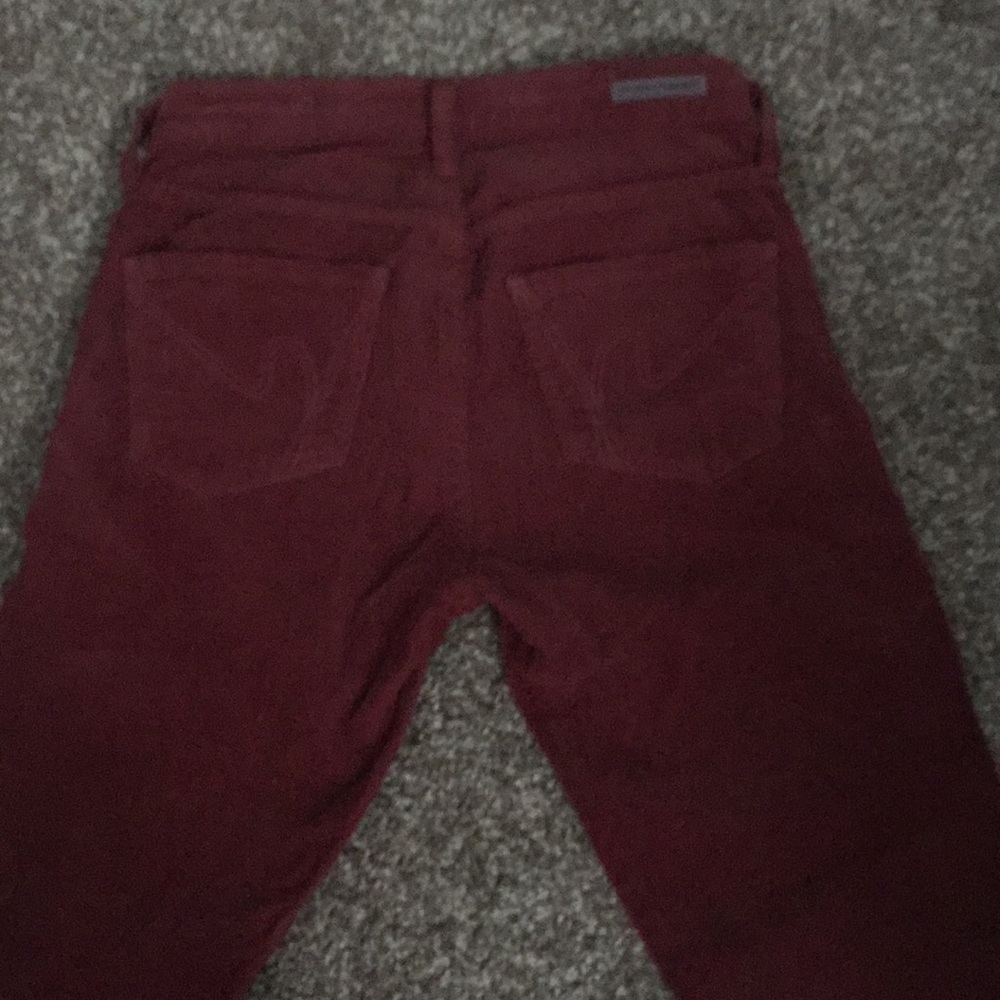 Citizens of Humanity Skinny Corduray -burgundy